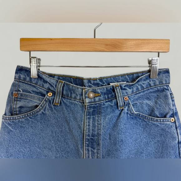 Levi's 816 Jeans Women Size 26 Light Blue Wash Vintage Denim Orange Tab Cotton - Picture 7 of 15